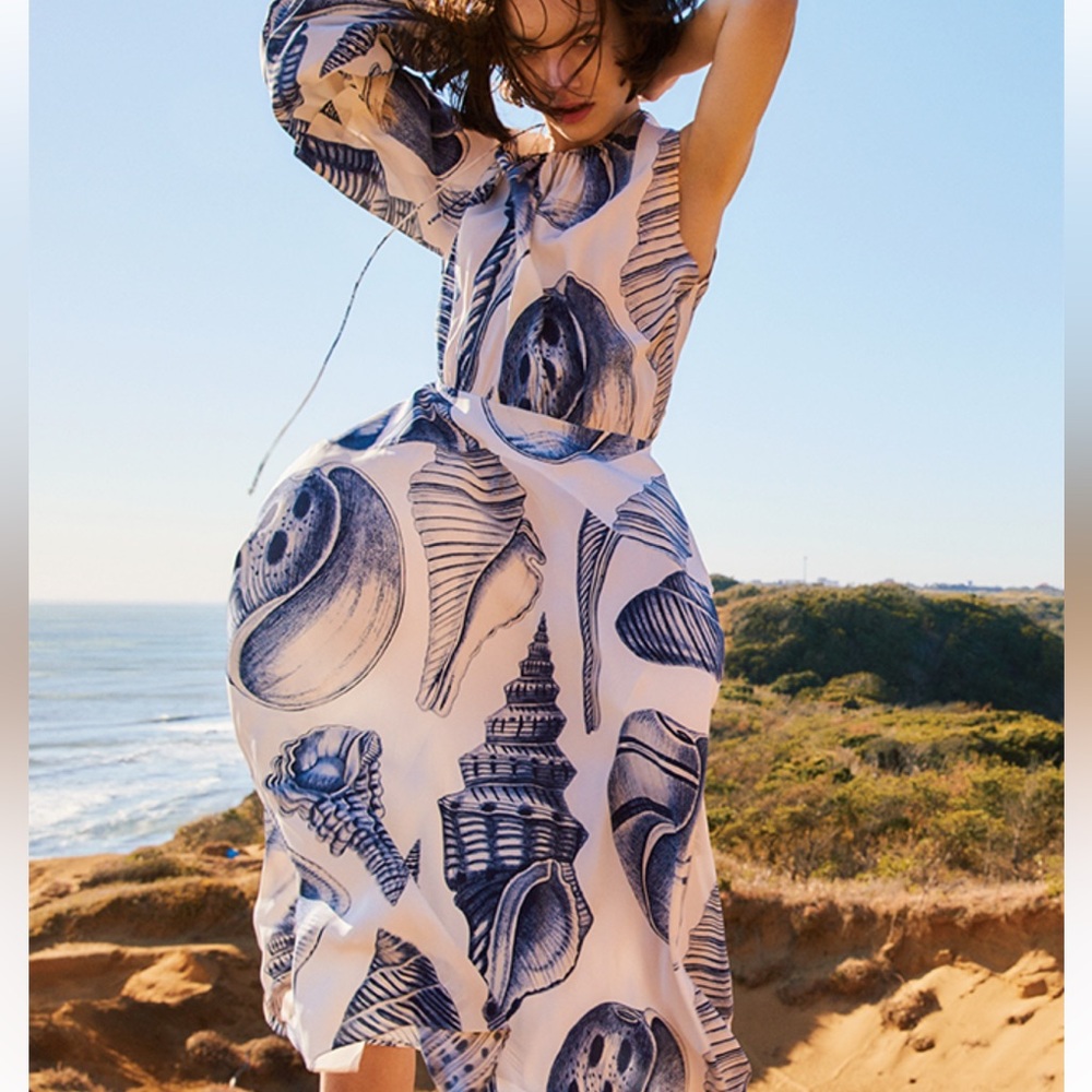 Stella McCartney Silk Seashell Dress
